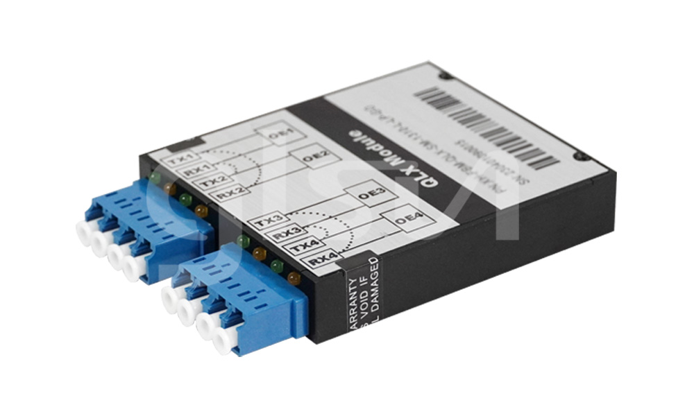 四端口1.25G LX光旁路模組